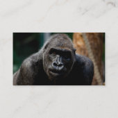 Dominant Primaat Gorilla Ape Visitekaartje (Achterkant)