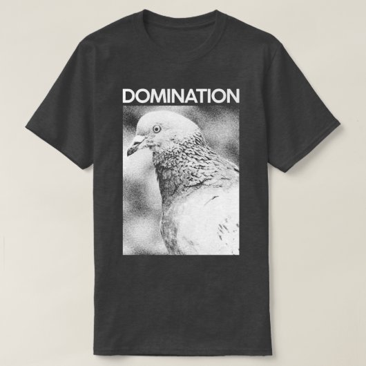 DOMINATIEduif 2 T-shirt (Design voorkant)