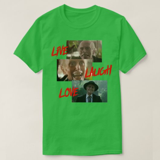 Dominee Henry Kane Live Lach Liefde T-shirt (Design voorkant)