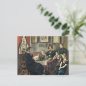 dominee Johann Wilhelm Rautenberg en zijn Briefkaart (Staand voorkant)