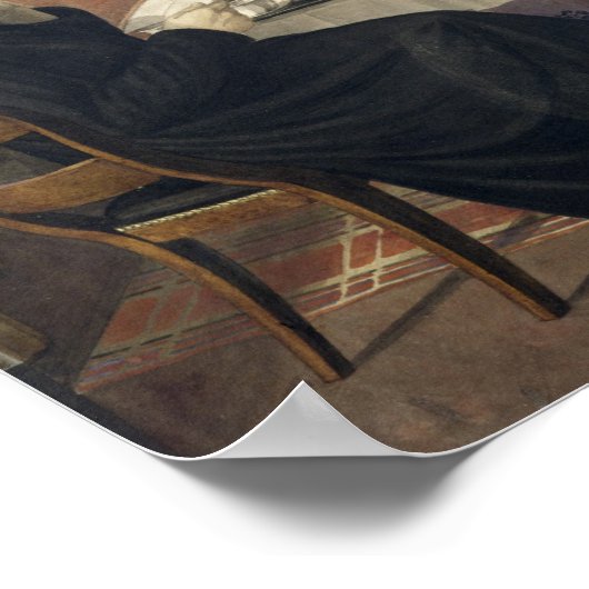 dominee Johann Wilhelm Rautenberg en zijn Poster (Hoek)