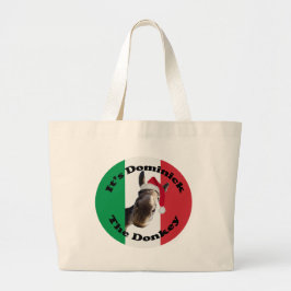 domineer de ezel grote tote bag