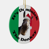 domineer de ezel keramisch ornament (Rechts)