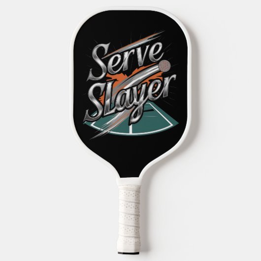 Domineer de rechtbank - Serve Slayer Pickleball Paddle (Achterkant)