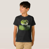 Domineren met ons dreigende groene Viper Snake T-s T-shirt (Voorkant volledig)