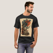 Domineren T-shirt (Voorkant volledig)