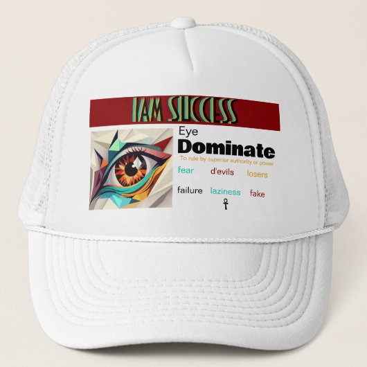 DOMINEREN TRUCKER PET (Voorkant)