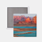 Dominguez Butte & Lake Powell, Utah Magneet (Voorkant / Achterkant)