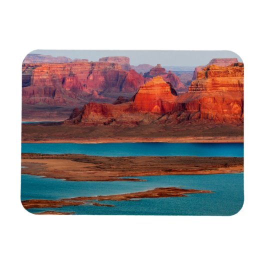 Dominguez Butte & Lake Powell, Utah Magneet (Horizontaal)