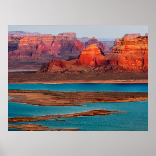 Dominguez Butte & Lake Powell, Utah Poster (Voorkant)