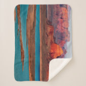 Dominguez Butte & Lake Powell, Utah Sherpa Deken (Voorkant)