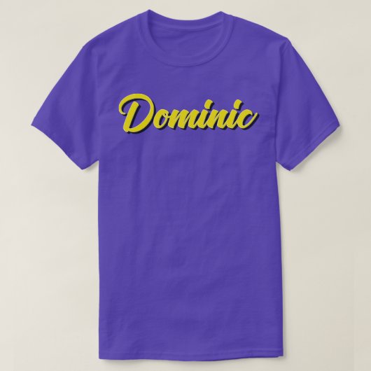 Dominic 2 t-shirt (Design voorkant)