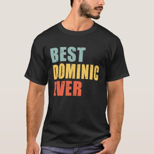 Dominic Best Ever Dominic T-shirt (Voorkant)