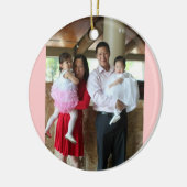 Dominic en Family Keramisch Ornament (Links)