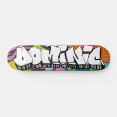 Dominic Graffiti aangepast skateboard (Horizontaal)