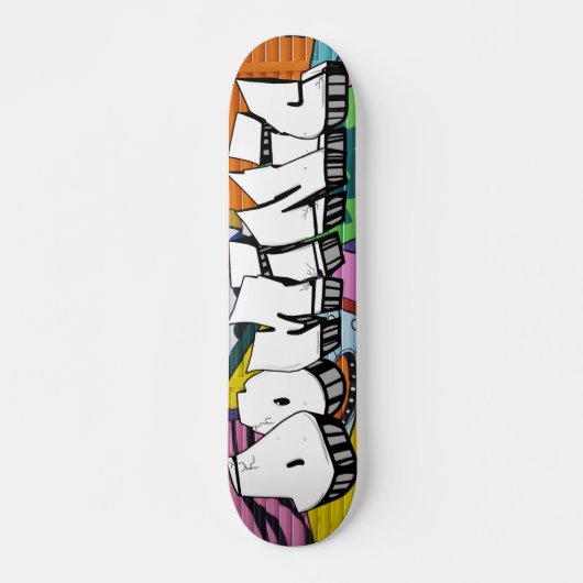 Dominic Graffiti aangepast skateboard (Voorkant)