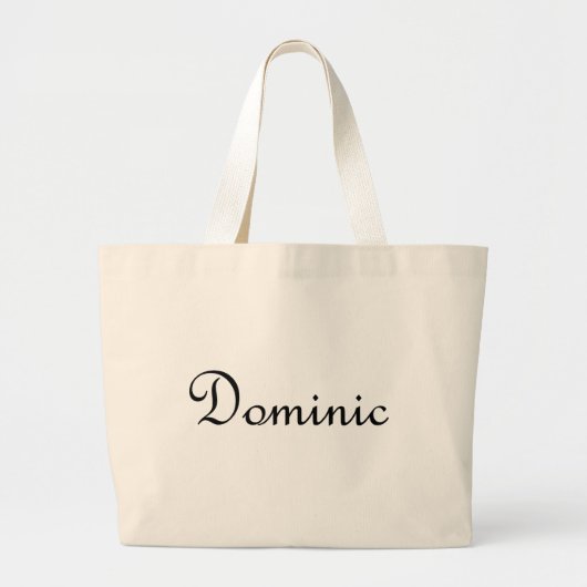 Dominic Grote Tote Bag (Voorkant)
