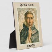 Dominic Priest Dominican Order Fotoplaat (Zijkant)