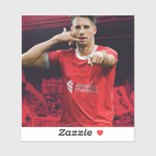 Dominic szoboslai Liverpool football speler Sticker