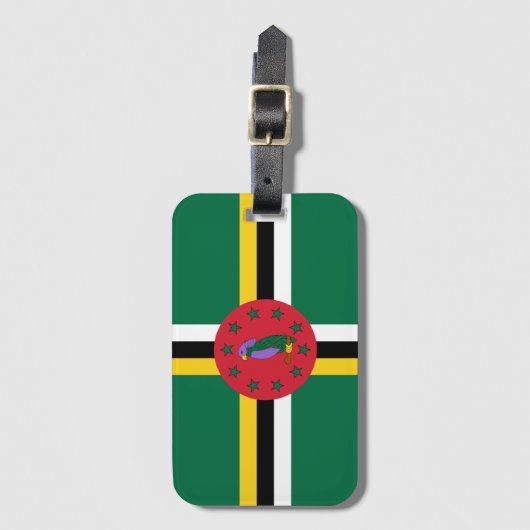 Dominica Bagagelabel (Voorkant (verticaal))