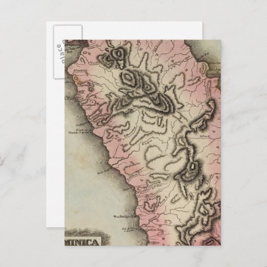 Dominica Briefkaart (Voorkant / Achterkant)