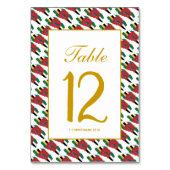 DOMINICA Bruiloftsbanket Viering Kaart (Achterkant)