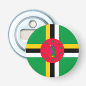 Dominica Button Flesopener (Voorkant)