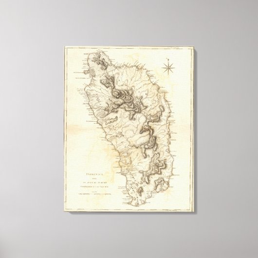 Dominica Canvas Afdruk (Voorkant)