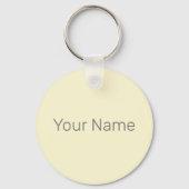 Dominica Caraïbisch Retro Vakantie  Eiland Sleutelhanger (Achterkant)