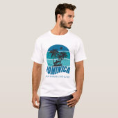Dominica Cariben T-shirt (Voorkant volledig)