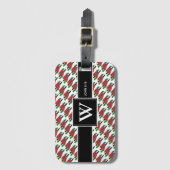 DOMINICA Christelijke monogram bagage Bagagelabel (Voorkant (verticaal))