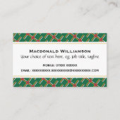 DOMINICA Custom Christelijk Johannes 3:16 Schrift Visitekaartje (Voorkant)