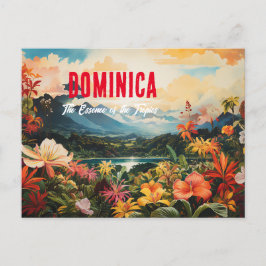 DOMINICA De essentie van de tropen Briefkaart