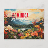 DOMINICA De essentie van de tropen Briefkaart (Voorkant)