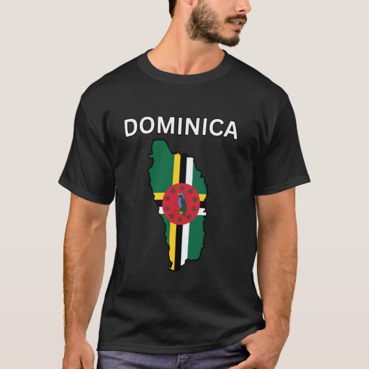 Dominica Design T-shirt (Voorkant)