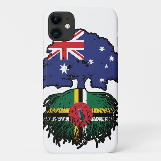 Dominica Dominican Australia Tree Roots Case-Mate iPhone Case (Achterkant)