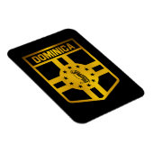 Dominica Emblem Magneet (Rechterzijde)