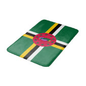 Dominica Flag Badmat (Gekanteld)