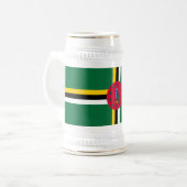 Dominica Flag Bierpul (Voorkant links)