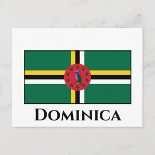 Dominica Flag Briefkaart