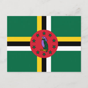 Dominica Flag Briefkaart