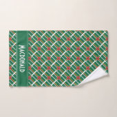 Dominica FLAG Gepersonaliseerde Carnavalssporten Handdoek (Handdoek)