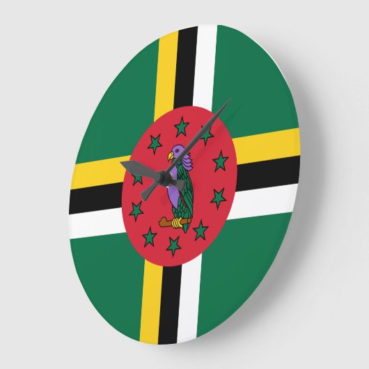 Dominica Flag Grote Klok (Hoek)