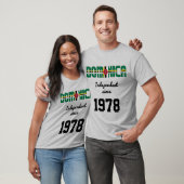 Dominica Flag Independence Celebration T-shirt (Unisex)