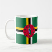 Dominica Flag Keramische Mok (Links)