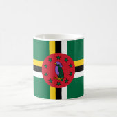 Dominica Flag Koffiemok (Center)