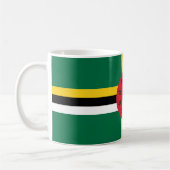 Dominica Flag Koffiemok (Links)