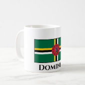 Dominica Flag Koffiemok (Voorkant links)
