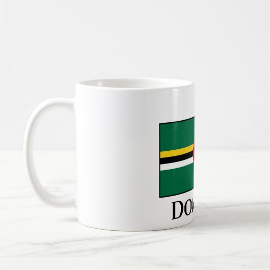 Dominica Flag Koffiemok (Links)