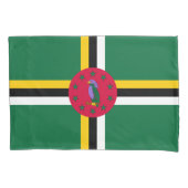 Dominica Flag Kussensloop (Voorkant)